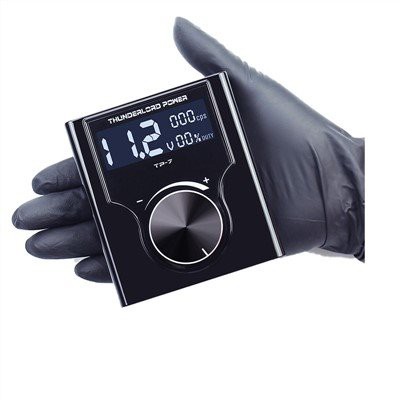 LCD skjár húðflúr aflgjafi